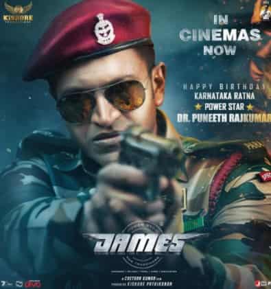 James (2022) HDRip  Kannada Full Movie Watch Online Free