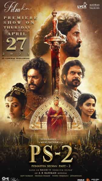 Ponniyin Selvan: Part Two (2023) HDRip  Telugu Full Movie Watch Online Free