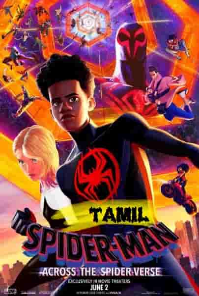 Spider-Man: Across the Spider-Verse (2023) DVDScr  Tamil Dubbed Full Movie Watch Online Free